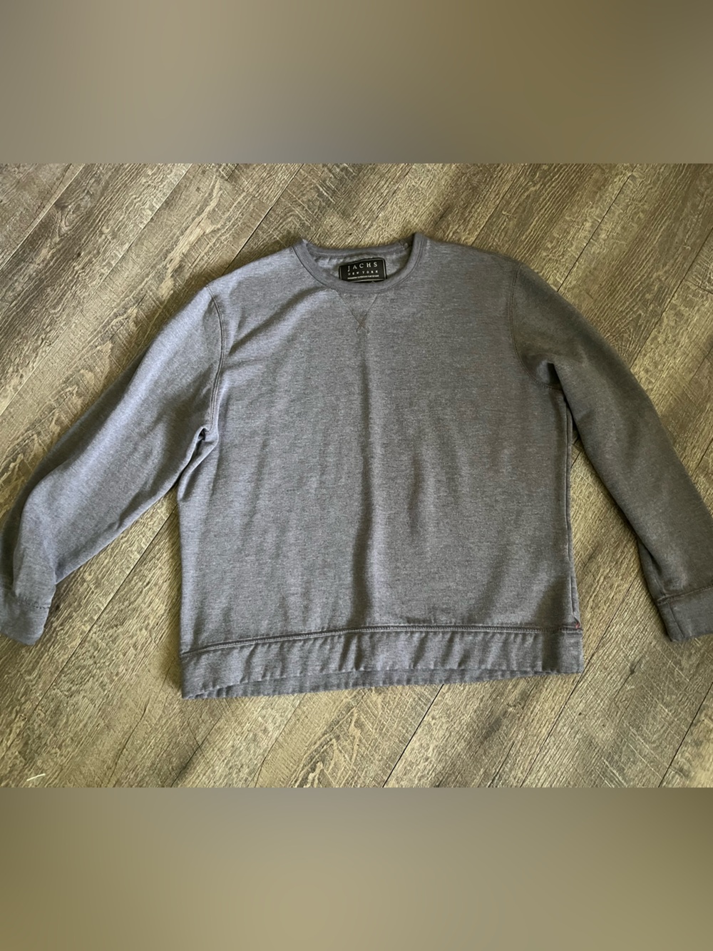 Jachs Gray Crewneck Sweatshirt